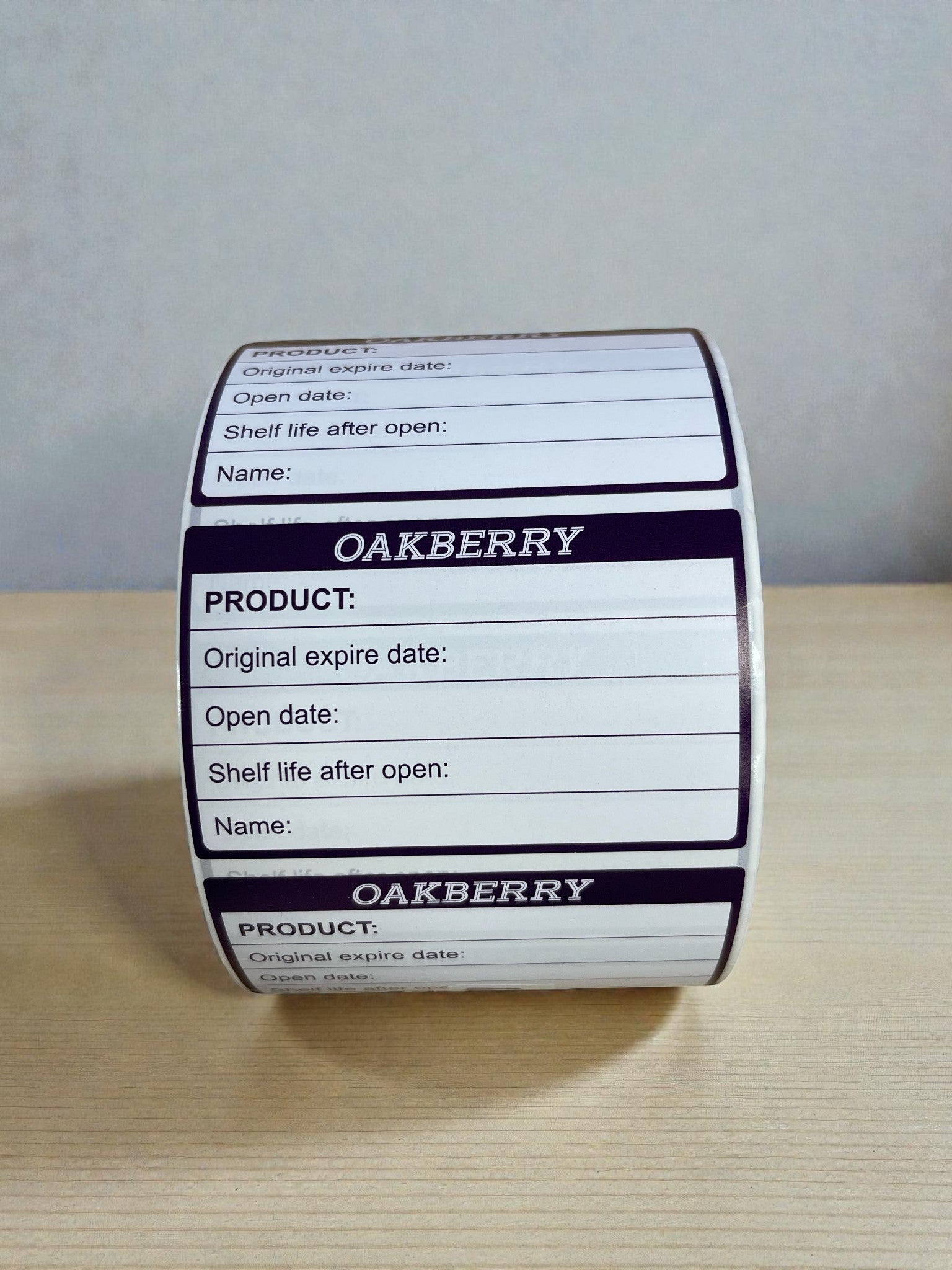 Oakberry Product Sticker